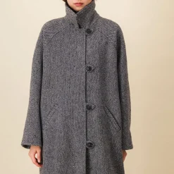 Women SIX SŒURS SIXSOEURS - Manteau Odile - Gris