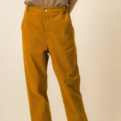 Women SIX SŒURS SIXSOEURS - Pantalon Jodie - Ocre