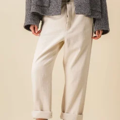 Women SIX SŒURS SIXSOEURS - Pantalon Pearl - Ecru
