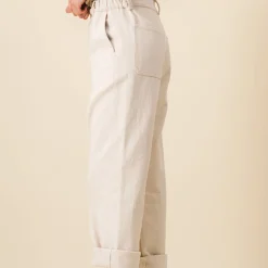 Women SIX SŒURS SIXSOEURS - Pantalon Pearl - Ecru