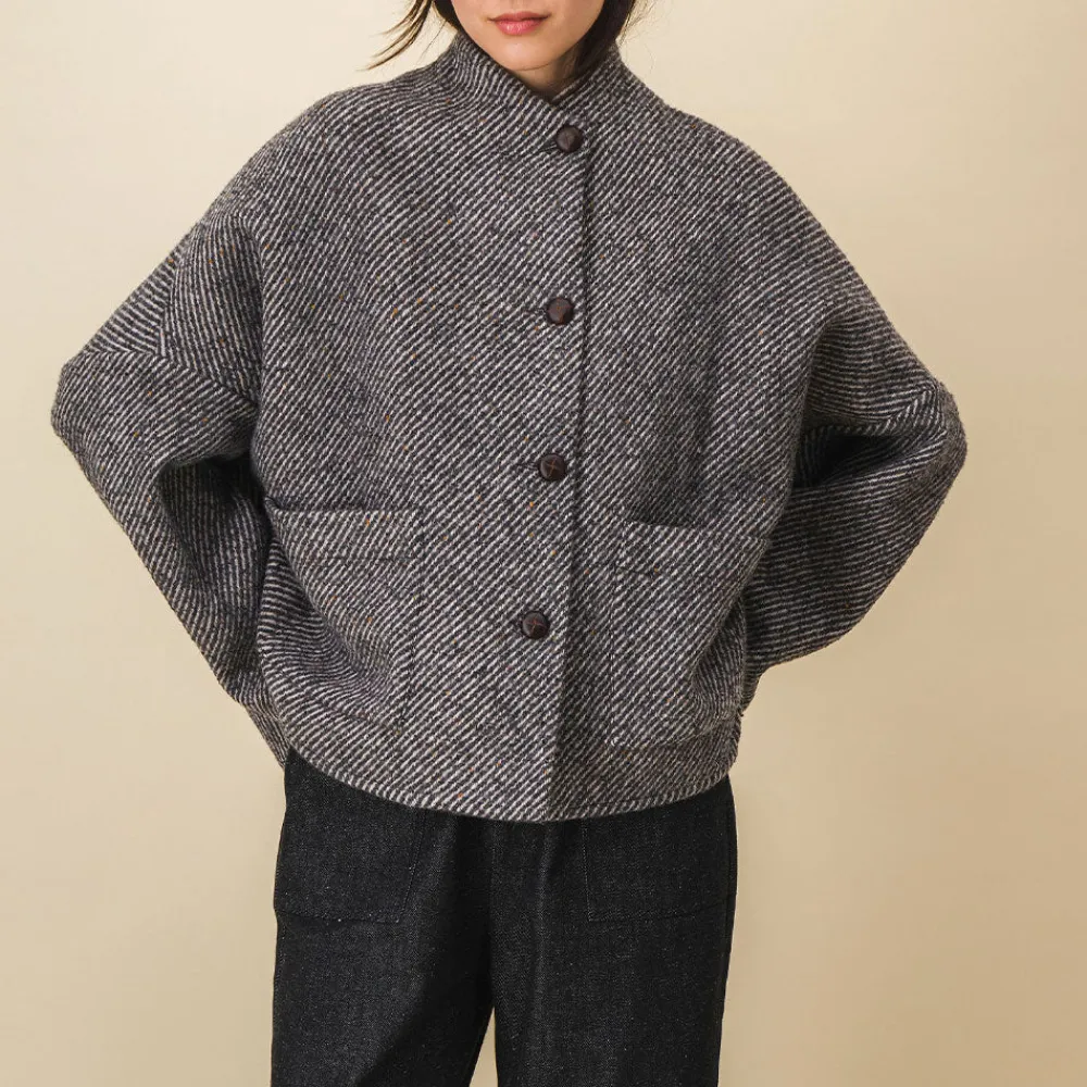 Women SIX SŒURS SIXSOEURS - Veste Andrea - Gris