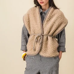 Women SIX SŒURS SIXSOEURS - Veste Reina - Beige