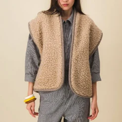 Women SIX SŒURS SIXSOEURS - Veste Reina - Beige