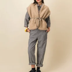 Women SIX SŒURS SIXSOEURS - Veste Reina - Beige