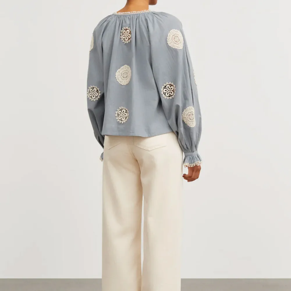 Women Skall Studio - Blouse Loretta - Bleu