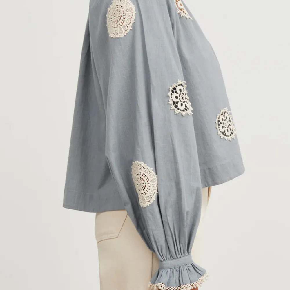 Women Skall Studio - Blouse Loretta - Bleu