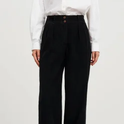 Women SKALL STUDIO - Pantalon Painter - Noir