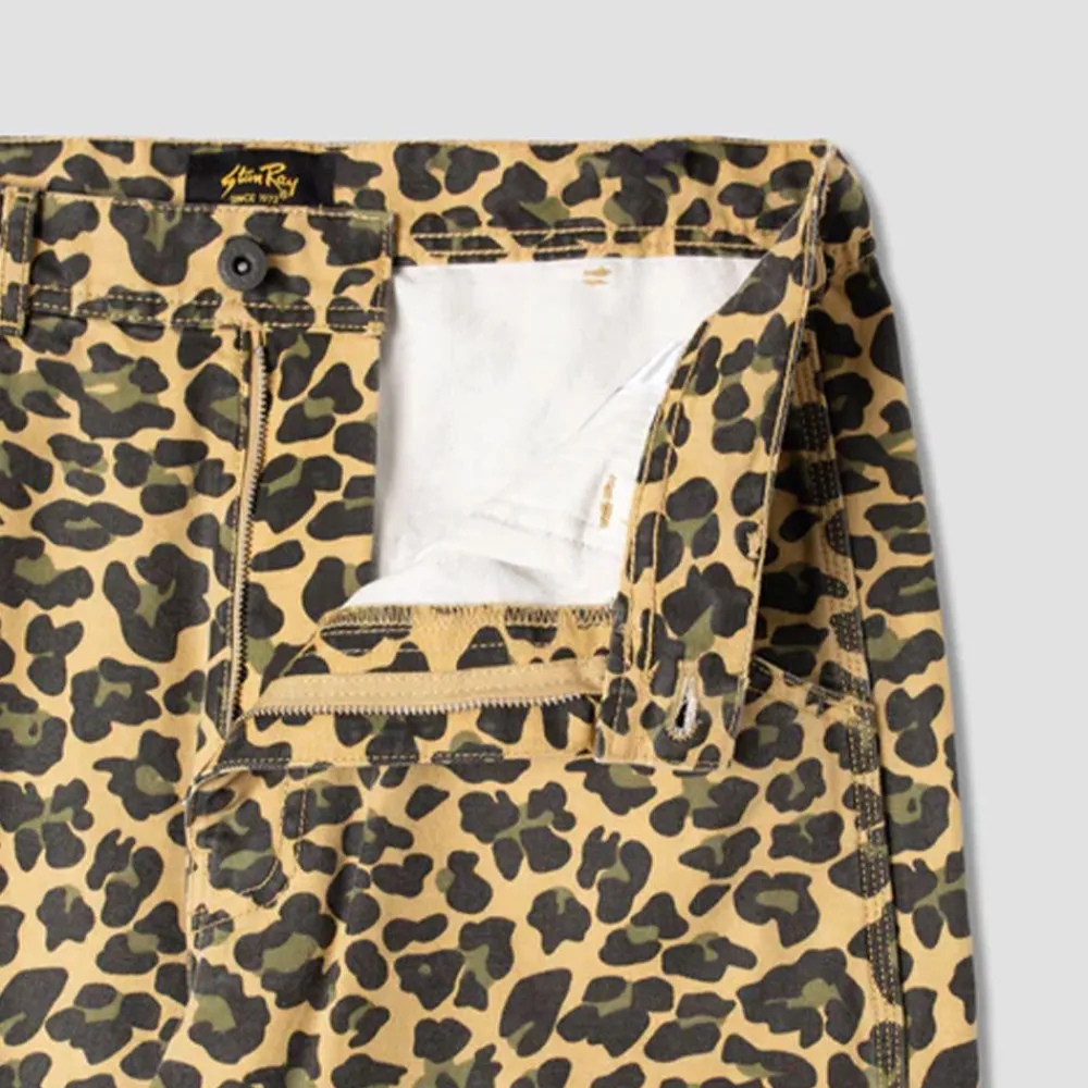 STAN RAY - Pantalon Big Job Painter - Léopard Camo