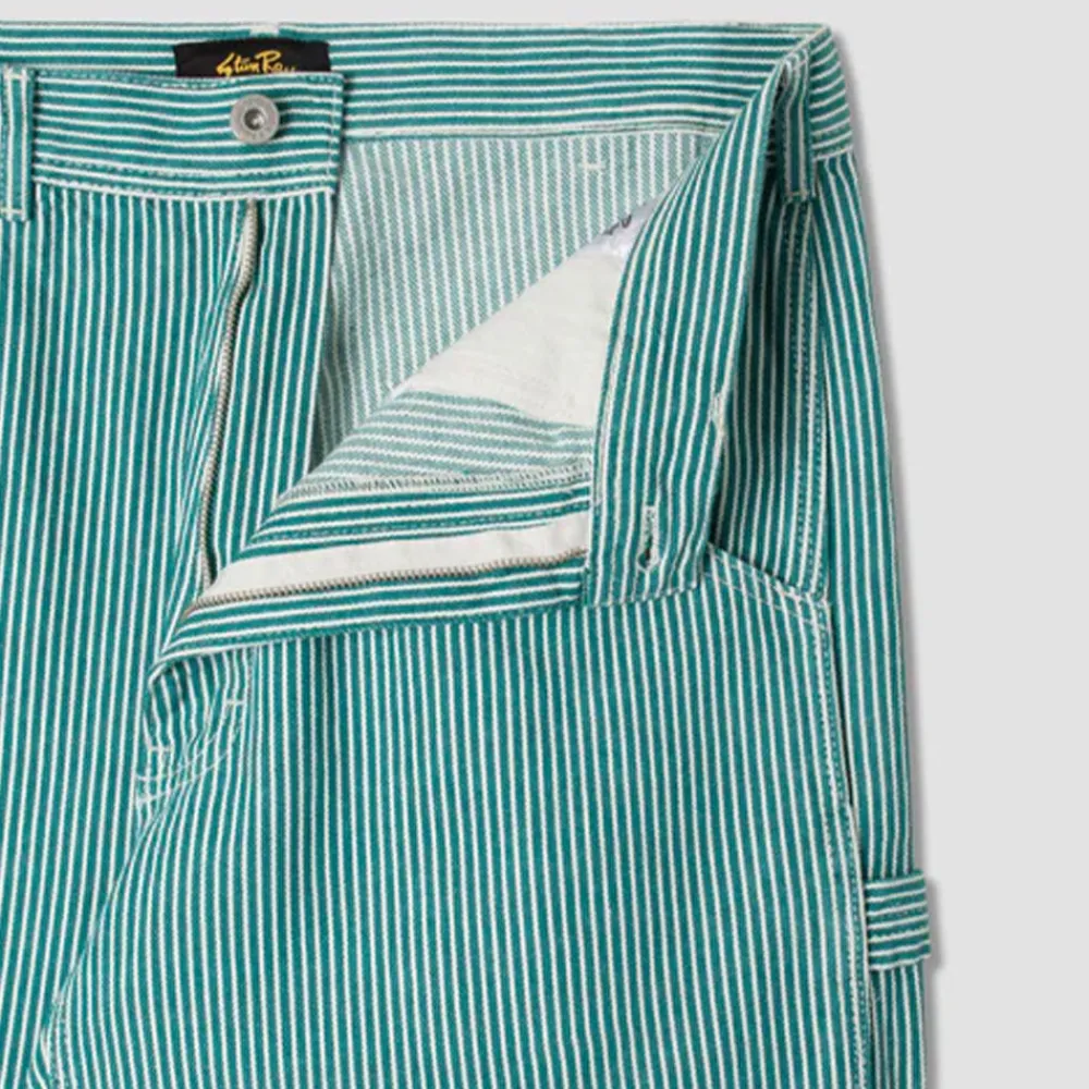 Women STAN RAY - Pantalon OG Painter - Vert Rayures
