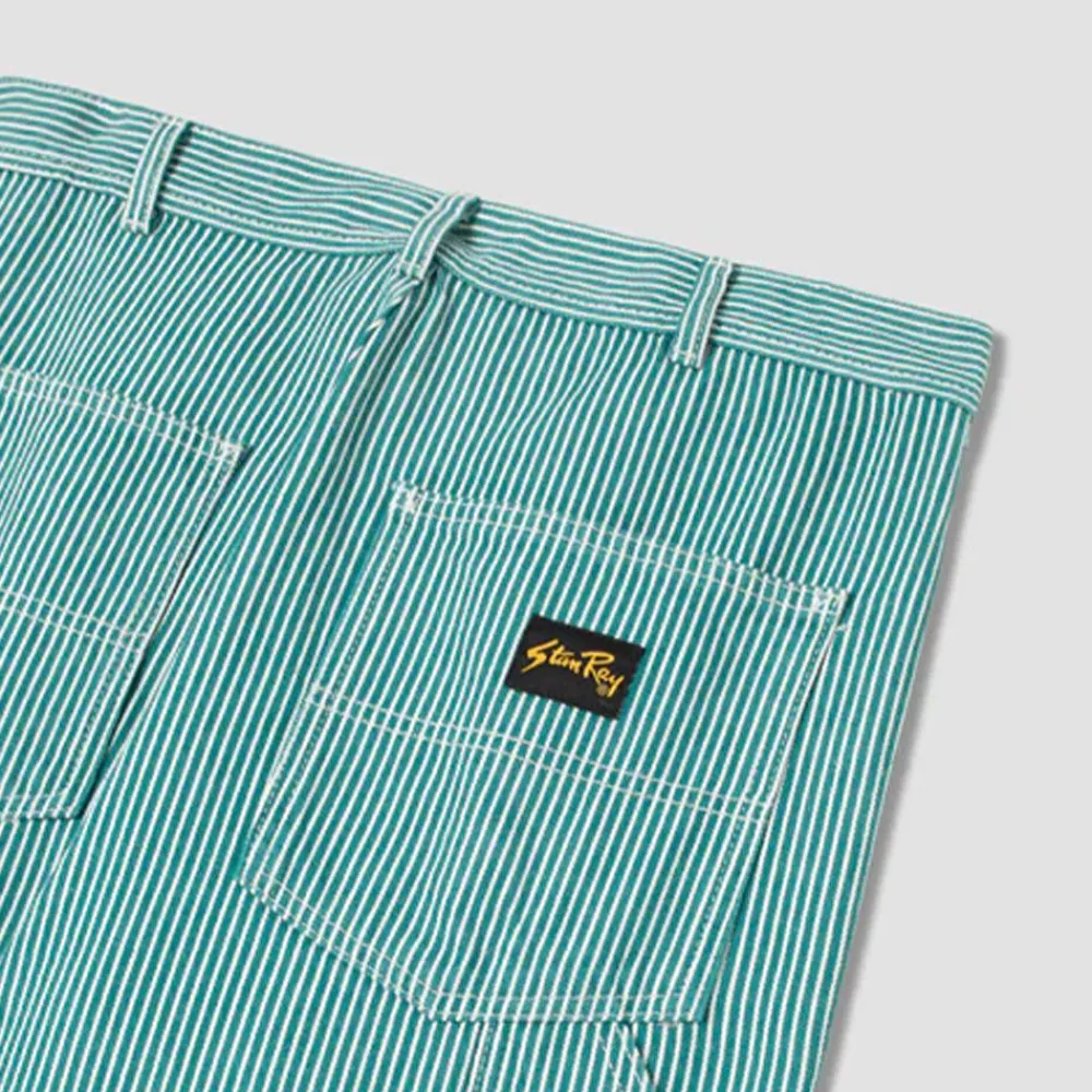 Women STAN RAY - Pantalon OG Painter - Vert Rayures