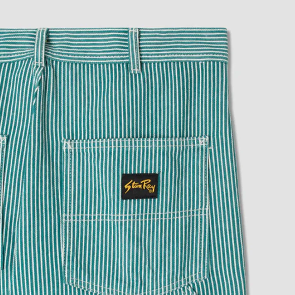 Women STAN RAY - Pantalon OG Painter - Vert Rayures