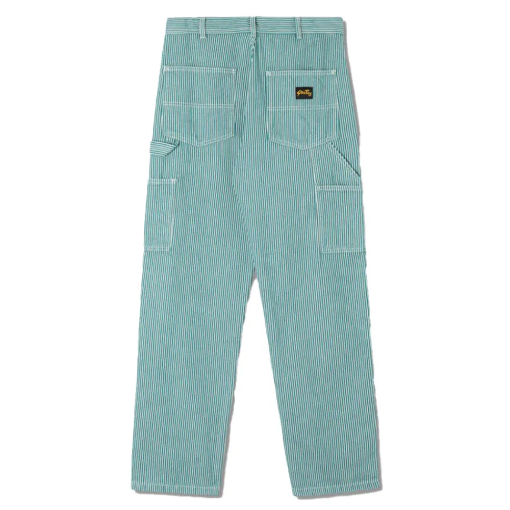 Women STAN RAY - Pantalon OG Painter - Vert Rayures