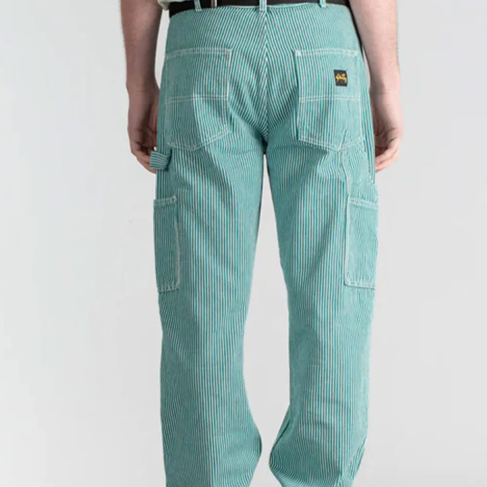 Women STAN RAY - Pantalon OG Painter - Vert Rayures