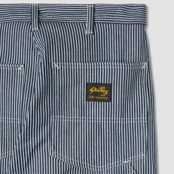 STAN RAY - Pantalon OG Painter - Marine Rayures