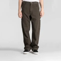 STAN RAY - Pantalon OG Painter - Marron foncé