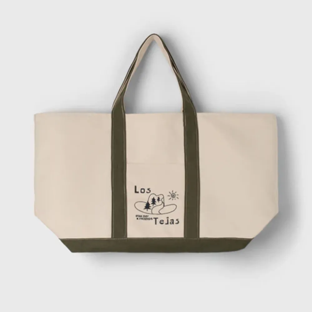 STAN RAY - Sac Boat Tote - Beige / Vert