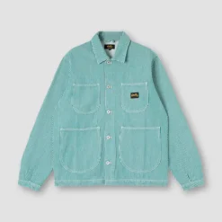Women STAN RAY - Veste Coverall - Vert Rayures