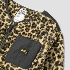 Women Stan Ray - Veste Fleece Cardigan - Leopard Camo