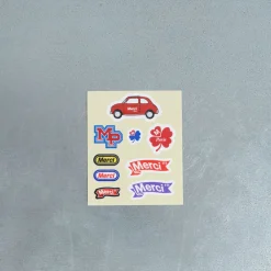 1533 ATELIER FCKRS Stickers Merci Fanion - Merci