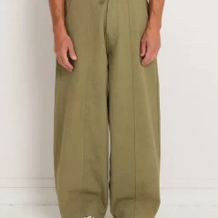 STORY MFG - Pantalon Document - Olive