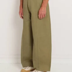 STORY MFG - Pantalon Document - Olive