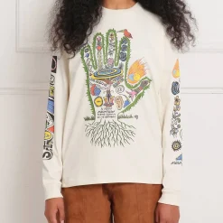 STORY MFG - T-shirt Grateful LS - Ecru