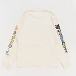 STORY MFG - T-shirt Grateful LS - Ecru