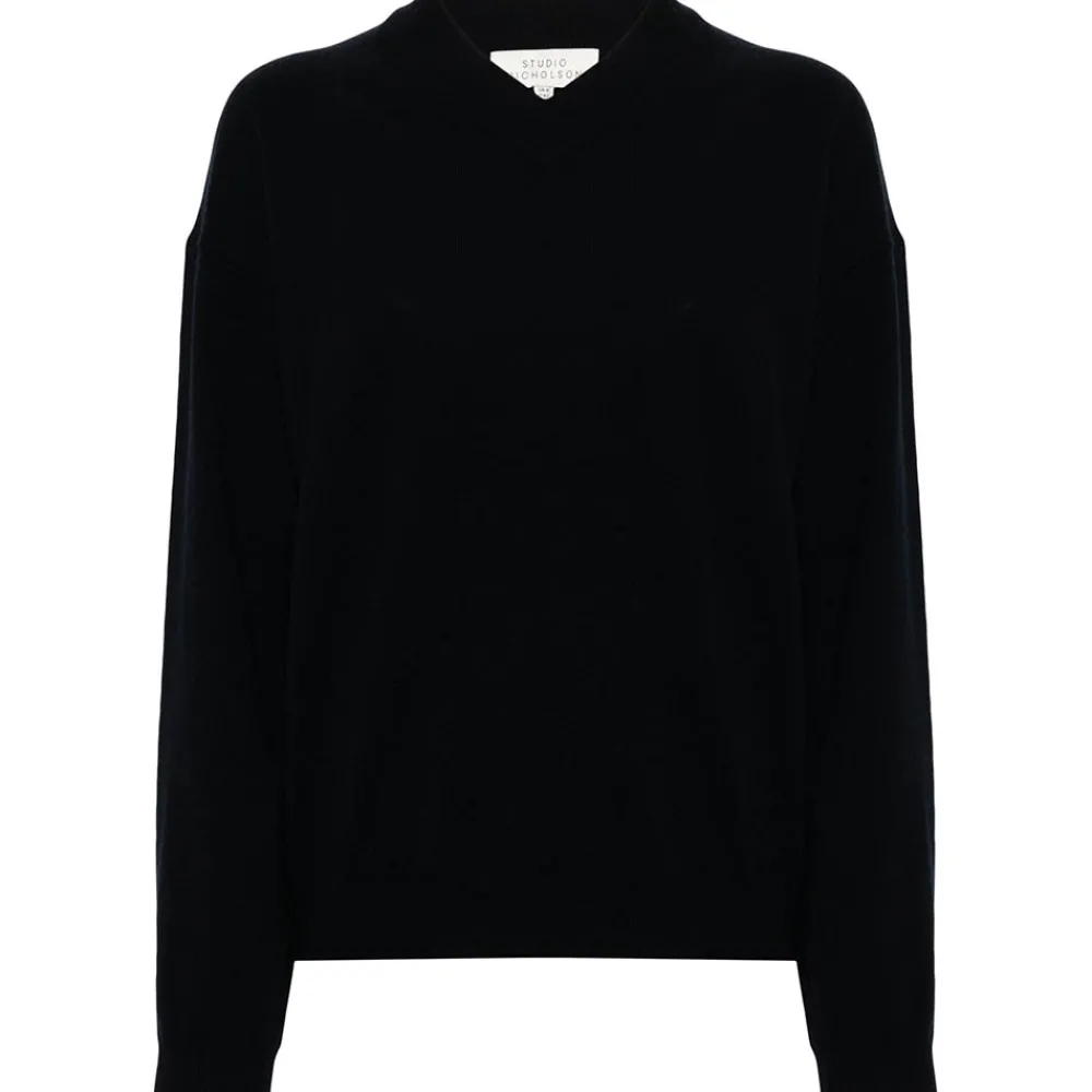 Women Studio Nicholson - Pull Fiore - Marine