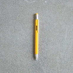 1233 TROIKA Stylo bille multitâche - Jaune