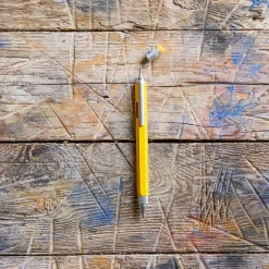 1233 TROIKA Stylo bille multitâche - Jaune