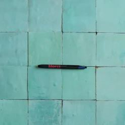 MERCI Stylo 4 couleurs - Noir