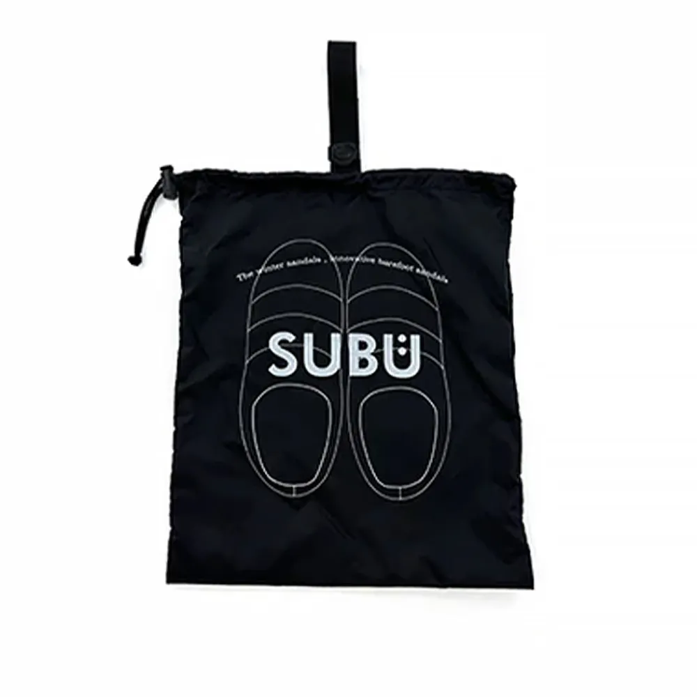 Subu Tokyo - Chaussons Belt - Noir
