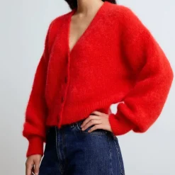 Women Surprise - Cardigan Monica - Rouge/Orange