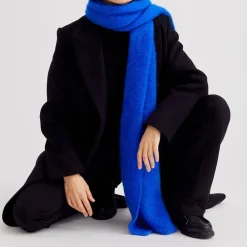 Women Surprise - Écharpe Mohair Donna - Bleu