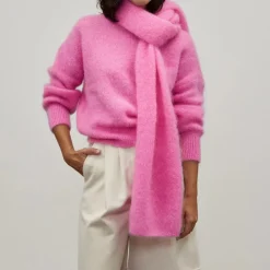 Women Surprise - Écharpe Mohair Donna - Rose