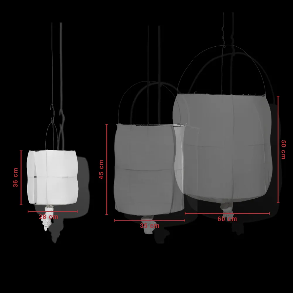 542 MAISON DE VACANCES Suspension Koushi - Blanc