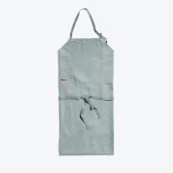 200 LINTEX Tablier en lin lavé - Gris Vésuve