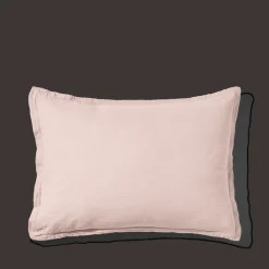 2100 GAZEX Taie d'oreiller en gaze de coton - Rose de Bagatelle