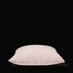 200 LINTEX Taie d'oreiller en lin lavé - Beige Rosé