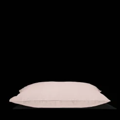 200 LINTEX Taie d'oreiller en lin lavé - Beige Rosé