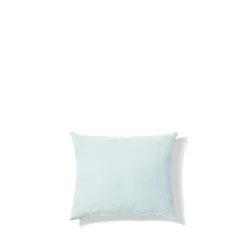 200 LINTEX Taie d'oreiller en lin lavé - Bleu Antiparos