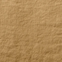 200 LINTEX Taie d'oreiller en lin lavé - Jaune Asahi