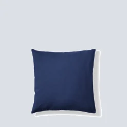200 LINTEX Taie d'oreiller en lin lavé - Bleu Shibori