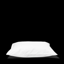 1700 COTEX Taie d'oreiller en percale de coton - Blanc Craie