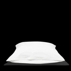 1700 COTEX Taie d'oreiller en percale de coton - Blanc Craie