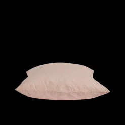 1700 COTEX Taie d'oreiller en percale de coton - Rayures Rouge Ocre