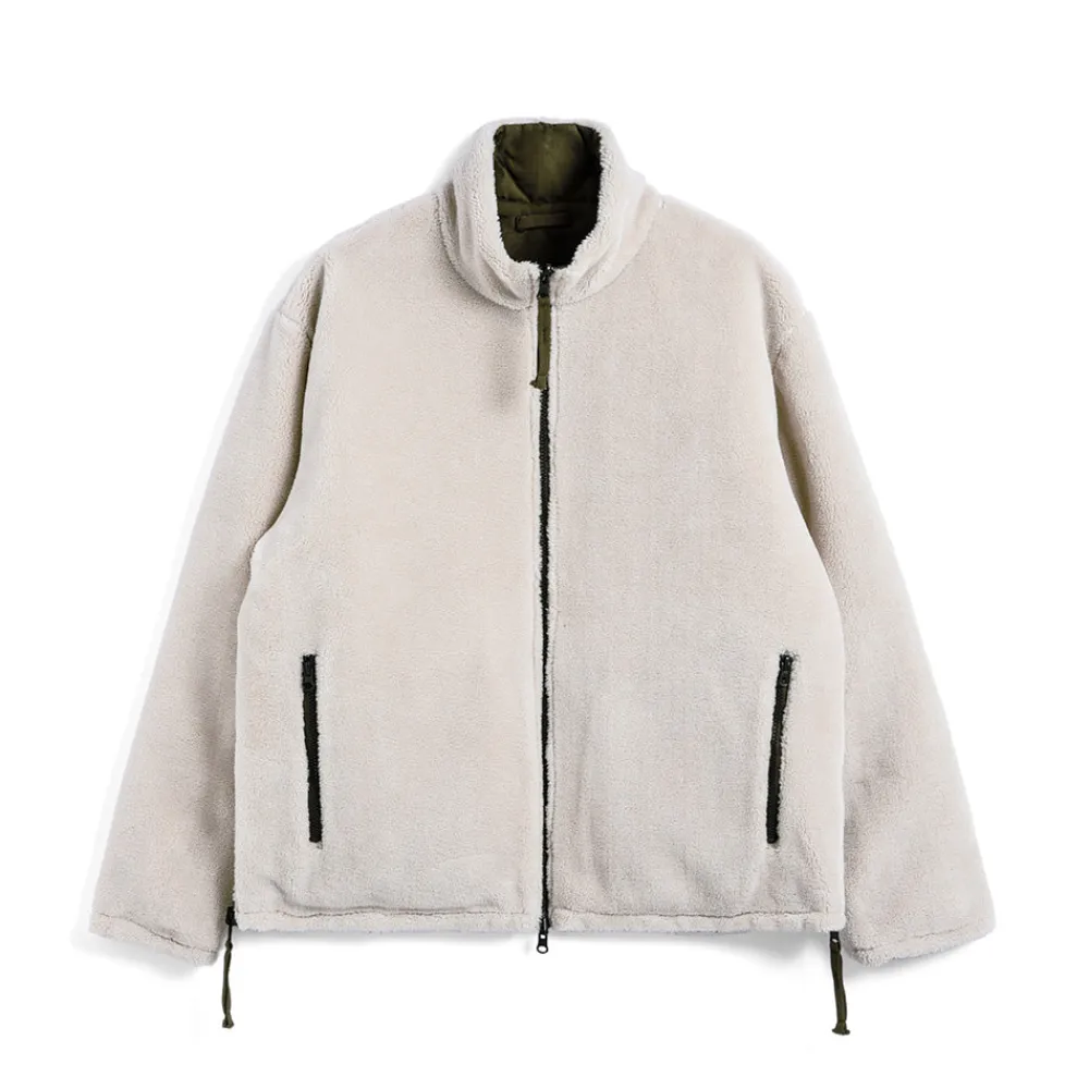 TAION - Veste Military Reversible Down - Olive/Cream