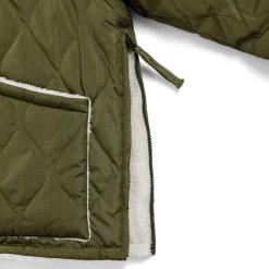 TAION - Veste Military Reversible Down - Olive/Cream