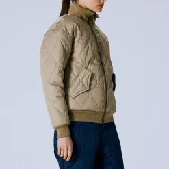Women Taion - Veste Military Reversible Down - Beige