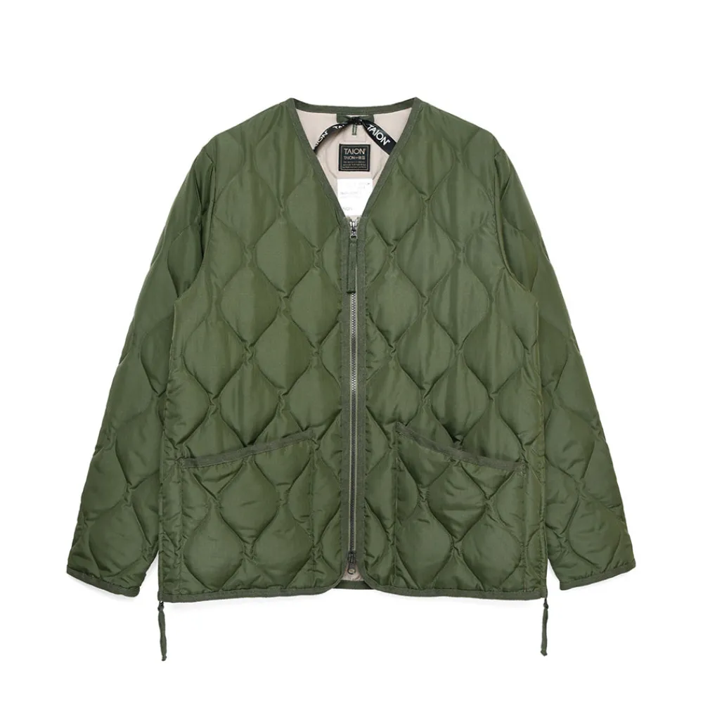TAION - Veste Military Zip - Olive